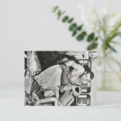 Roswell Crash Briefkaart (Staand voorkant)