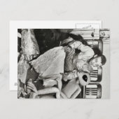 Roswell Crash Briefkaart (Voorkant / Achterkant)