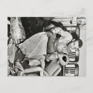 Roswell Crash Briefkaart