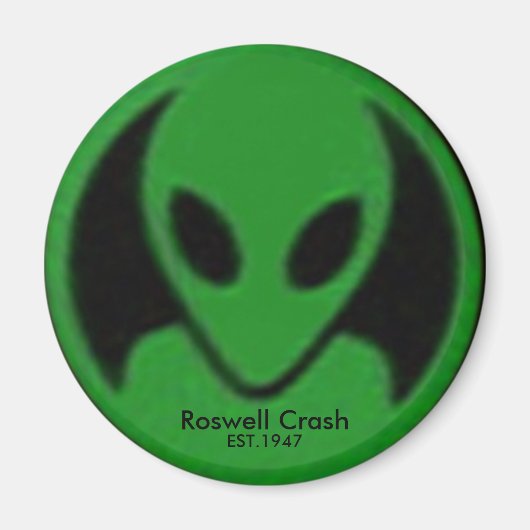 Roswell Crash, EST.1947 Magneet (Voorkant)