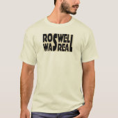 Roswell crash van buitenaards ruimteschip was echt t-shirt (Voorkant)