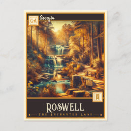 Roswell, Georgia | Briefkaart