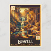 Roswell, Georgia |  Briefkaart (Voorkant)
