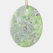 Roswell Georgia Map (1992) Keramisch Ornament (Rechts)