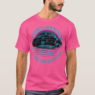Roswell-incident 1947 vliegende saucer-noodkreeft t-shirt