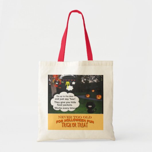 Roswell jokes tote bag (Voorkant)