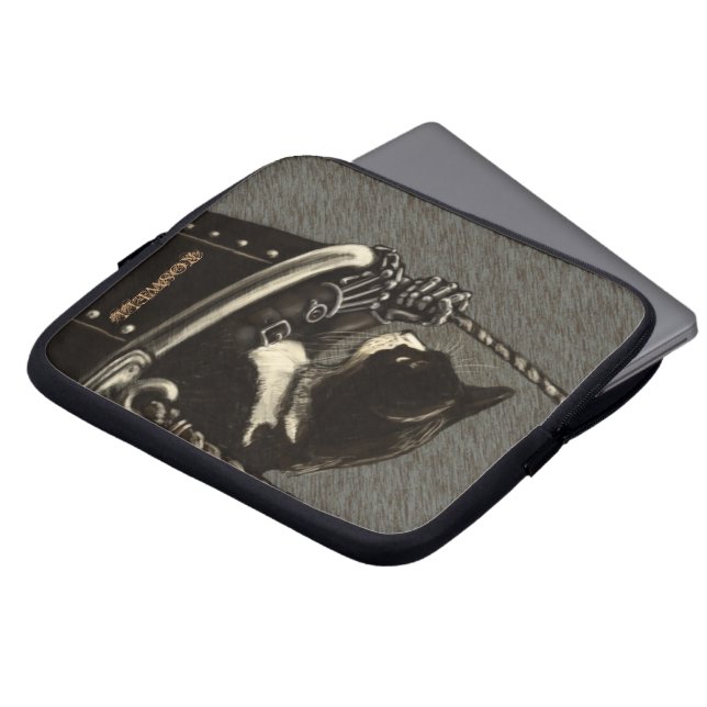 Roswell-laptophoes Laptop Sleeve (Voorkant top)