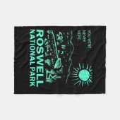 Roswell National Park New Mexico  Fleece Deken (Voorkant (Horizontaal))