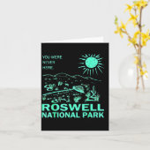 Roswell National Park New Mexico Kaart (Gele Bloem)