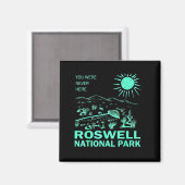Roswell National Park New Mexico Magneet (Voorkant / Achterkant)
