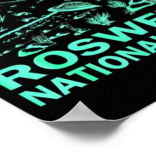 Roswell National Park New Mexico  Poster (Hoek)