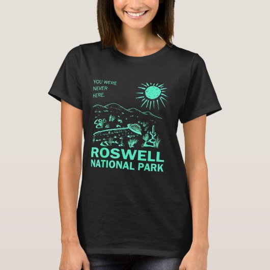 Roswell National Park New Mexico  T-shirt (Voorkant)