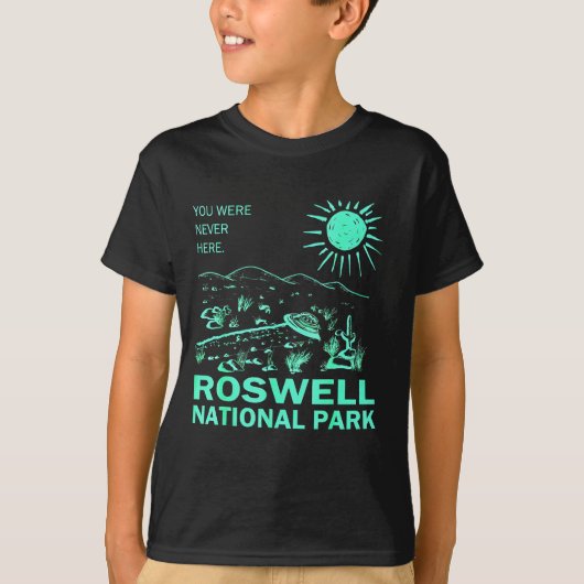 Roswell National Park New Mexico  T-shirt (Voorkant)