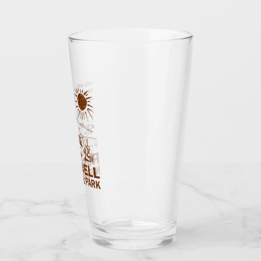 Roswell National Park UFO Flying Saucer Aliens Glas (Links)