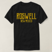 Roswell New Meico NM  Tet Amber Print T-shirt (Design voorkant)