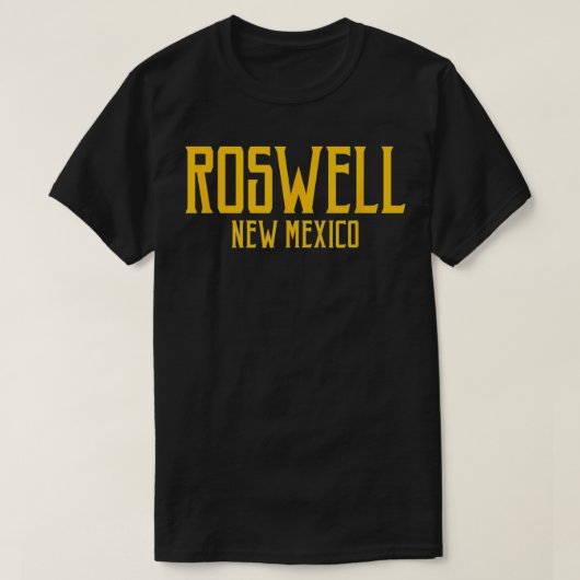 Roswell New Meico NM  Tet Amber Print T-shirt (Design voorkant)