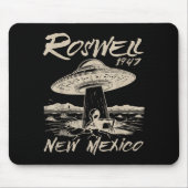 Roswell New Mexico 1947 Alien Abduction Ufo Crash Muismat (Voorkant)