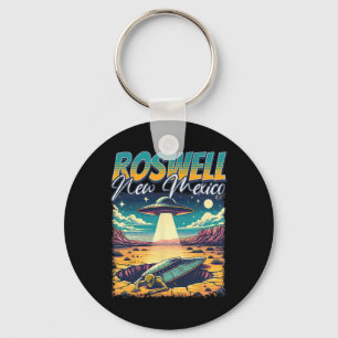 Roswell New Mexico 1947 buitenaardse ontvoering Uf Sleutelhanger