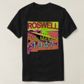Roswell New Mexico 1947's Trippy Psychedelic Strop T-shirt (Design voorkant)