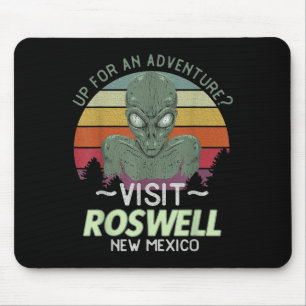 Roswell New Mexico Alien Hoofd Grappig Souvenir Ci Muismat