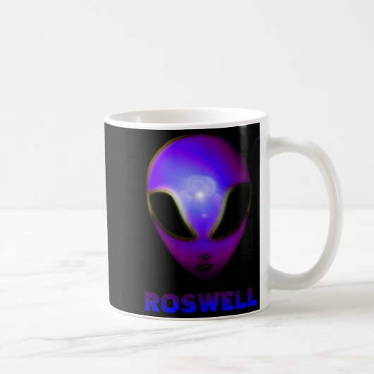 Roswell New Mexico Alien  Koffiemok (Rechts)