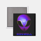 Roswell New Mexico Alien Magneet (Voorkant / Achterkant)