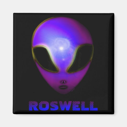 Roswell New Mexico Alien Magneet (Voorkant)