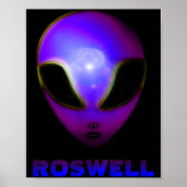 Roswell New Mexico Alien  Poster (Voorkant)
