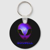 Roswell New Mexico Alien Sleutelhanger (Voorkant)