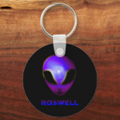 Roswell New Mexico Alien  Sleutelhanger (Voorkant)