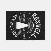 Roswell New Mexico Alien Ufo Area 51  Fleece Deken (Voorkant (Horizontaal))
