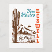 Roswell New Mexico Briefkaart (Voorkant)