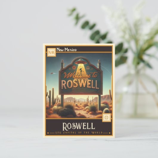 Roswell, New Mexico | Briefkaart (Staand voorkant)