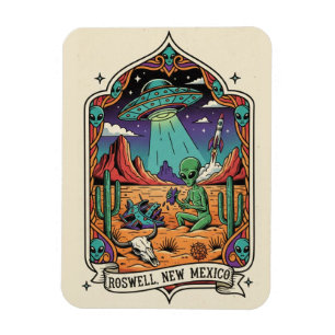 Roswell New Mexico Buitenaards wezen Magneet
