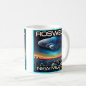 Roswell New Mexico Coffee Mok (Voorkant rechts)