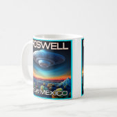 Roswell New Mexico Coffee Mok (Voorkant links)