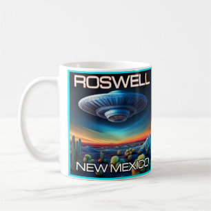 Roswell New Mexico Coffee Mok