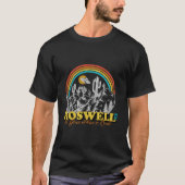 Roswell New Mexico Crash UFO T-shirt (Voorkant)