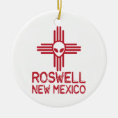 Roswell New Mexico Keramisch Ornament (Voorkant)