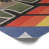 Roswell, New Mexico - Large Letter Scenes Poster (Hoek)