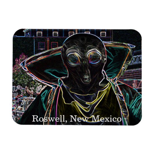 Roswell, New Mexico Magneet (Horizontaal)