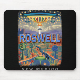 Roswell New Mexico Nm Buitenaards Wezen Ontmoeting Muismat