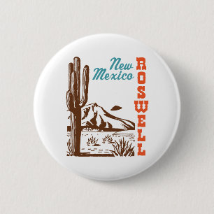 Roswell New Mexico Ronde Button 5,7 Cm