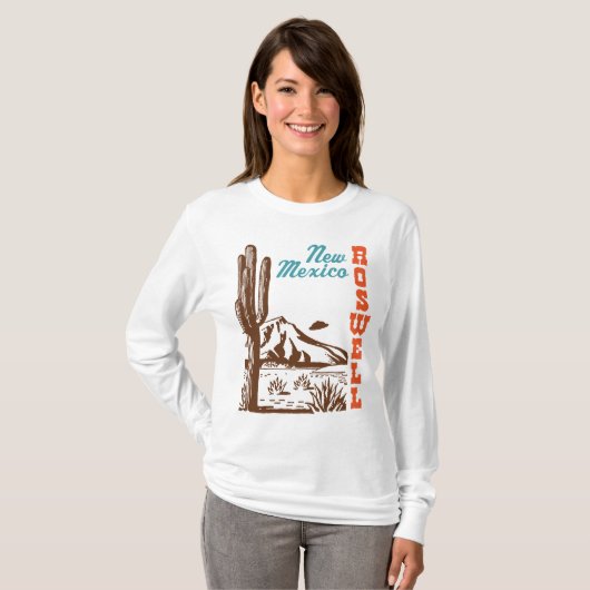 Roswell New Mexico T-shirt (Voorkant volledig)