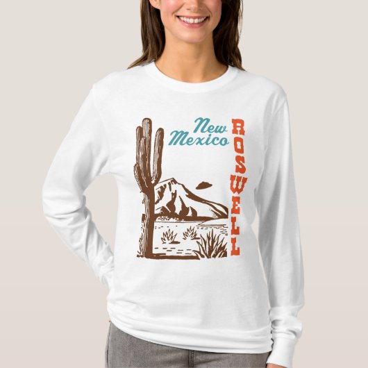 Roswell New Mexico T-shirt (Voorkant)