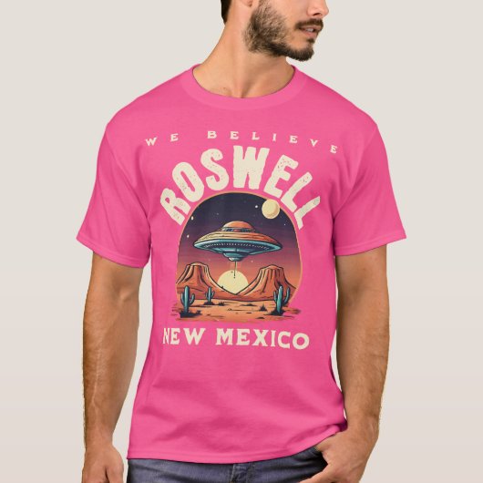 Roswell New Mexico T-shirt (Voorkant)