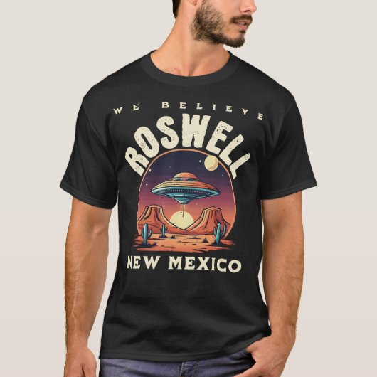 Roswell New Mexico T-shirt (Voorkant)
