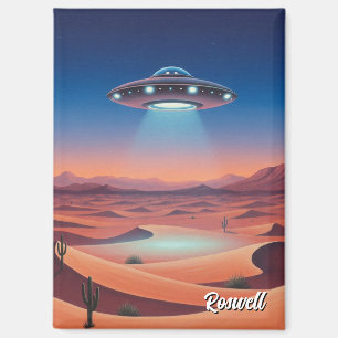 Roswell New Mexico UFO Magneet