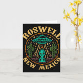 Roswell Nm 1947 - Funny Roswell Aviation New Mexic Kaart (Gele Bloem)