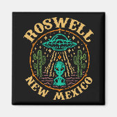 Roswell Nm 1947 - Funny Roswell Aviation New Mexic Magneet (Voorkant)